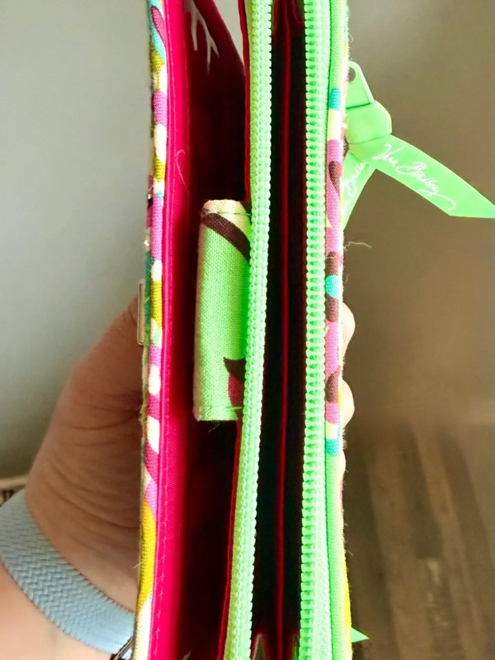 Vera Bradley Tutti Frutti Turnlock Wallet - Picture 5 of 8